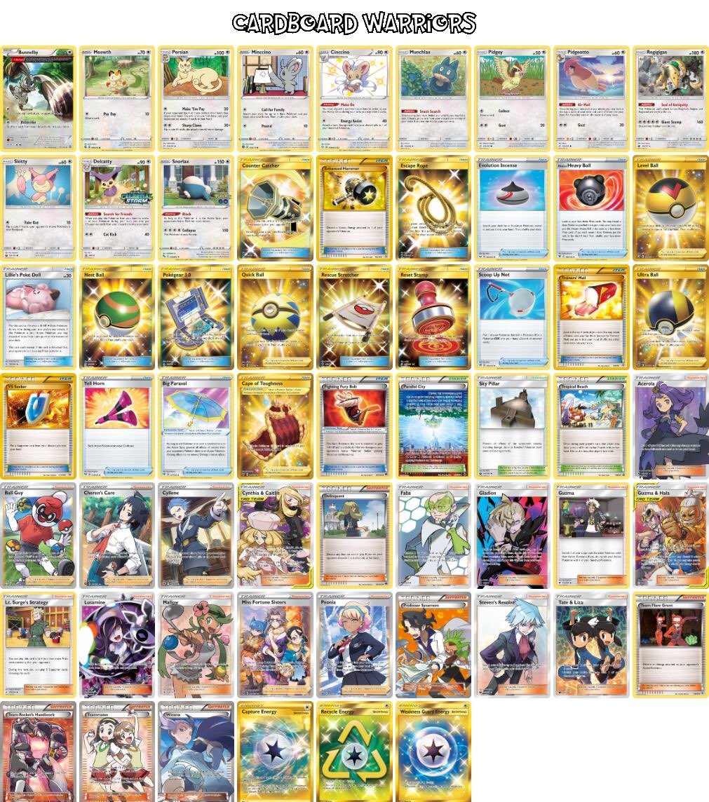 Regigigas Deck - PokemonCard