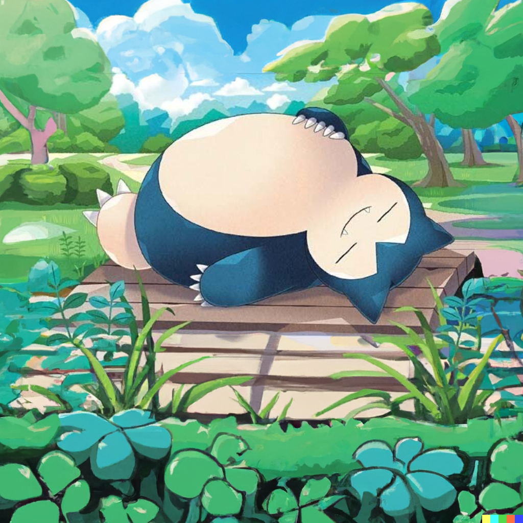Snorlax Sleeping Clipart New Peripheral Works With Pokemon GO And